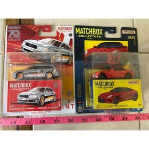 Matchbox Collectors 70th Anniversary Audi R6 Avant &‎ Jaguar F-Type Coupe